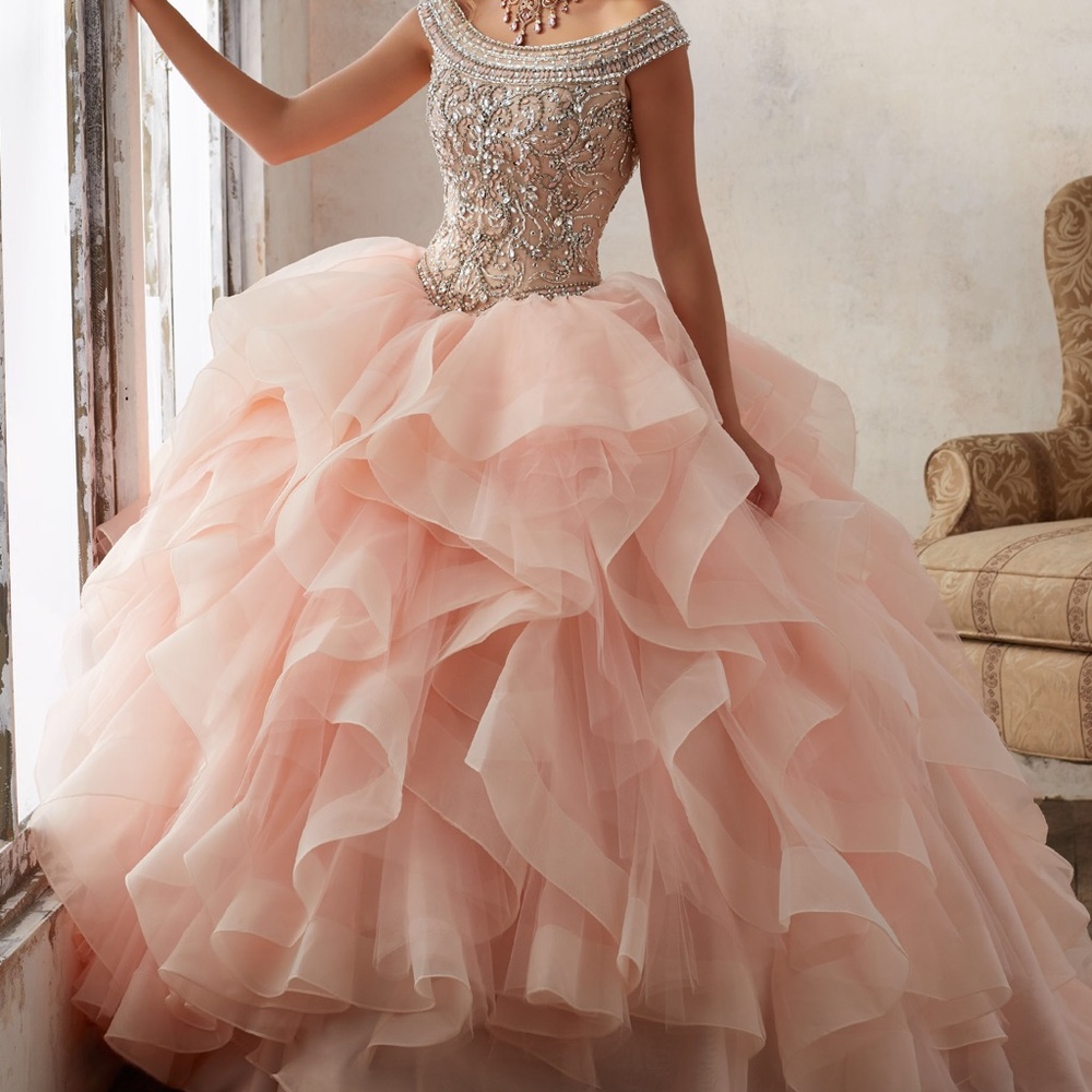 morilee blush sweet 16/quince dress